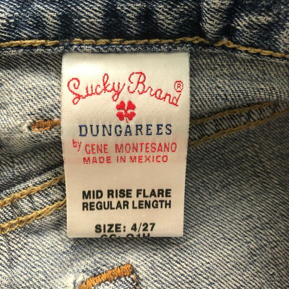 Lucky Brand Vintage Flared Medium Wash Jeans Size 4 - Picture 2 of 12